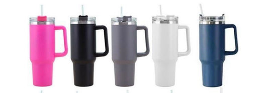 Tumbler cups 40 oz many colors available