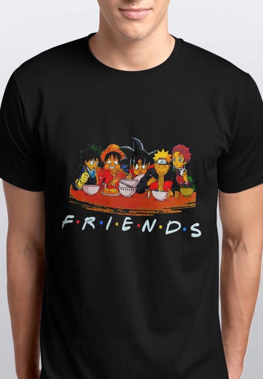 Naruto friends T shirt s-5xl