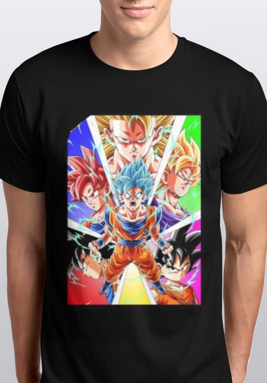 Dragon ball z power T shirt s-5xl