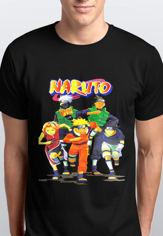 Naruto family Anime T shirt s-5xl